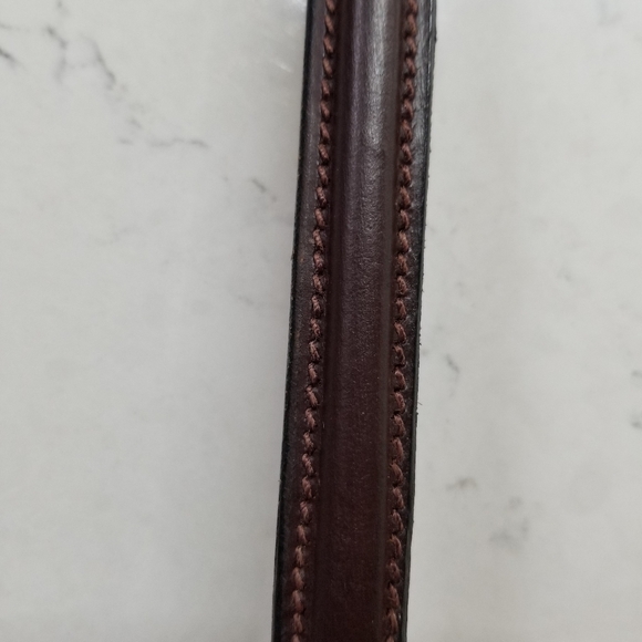 Leather Plain Raised Browband - Picture 8 of 13